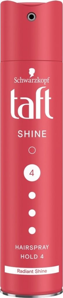 TAFT Haarspray 4 Shine Strong Red 250 ml