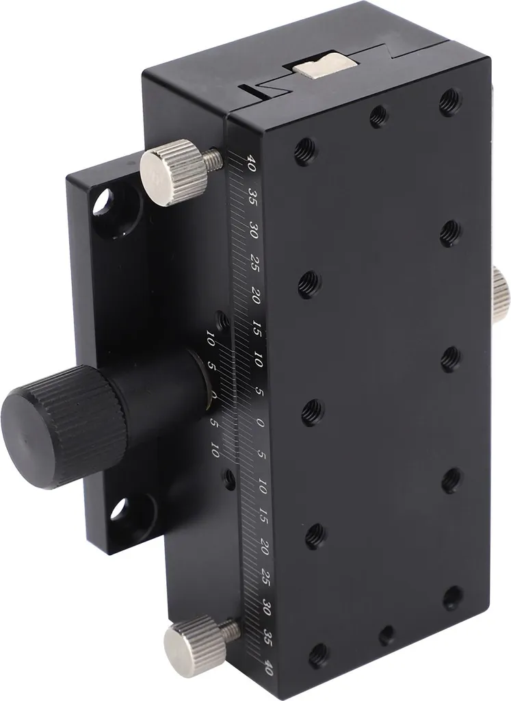 Plateforme Coulissante de Précision Axe X Table Linéaire Manuelle 90mm