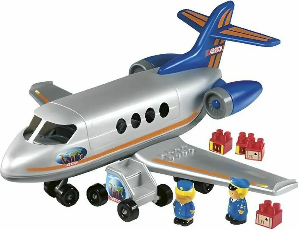Avion Abrick Ecoiffier pour Développer la Motricité Fine des Tout-Petits
