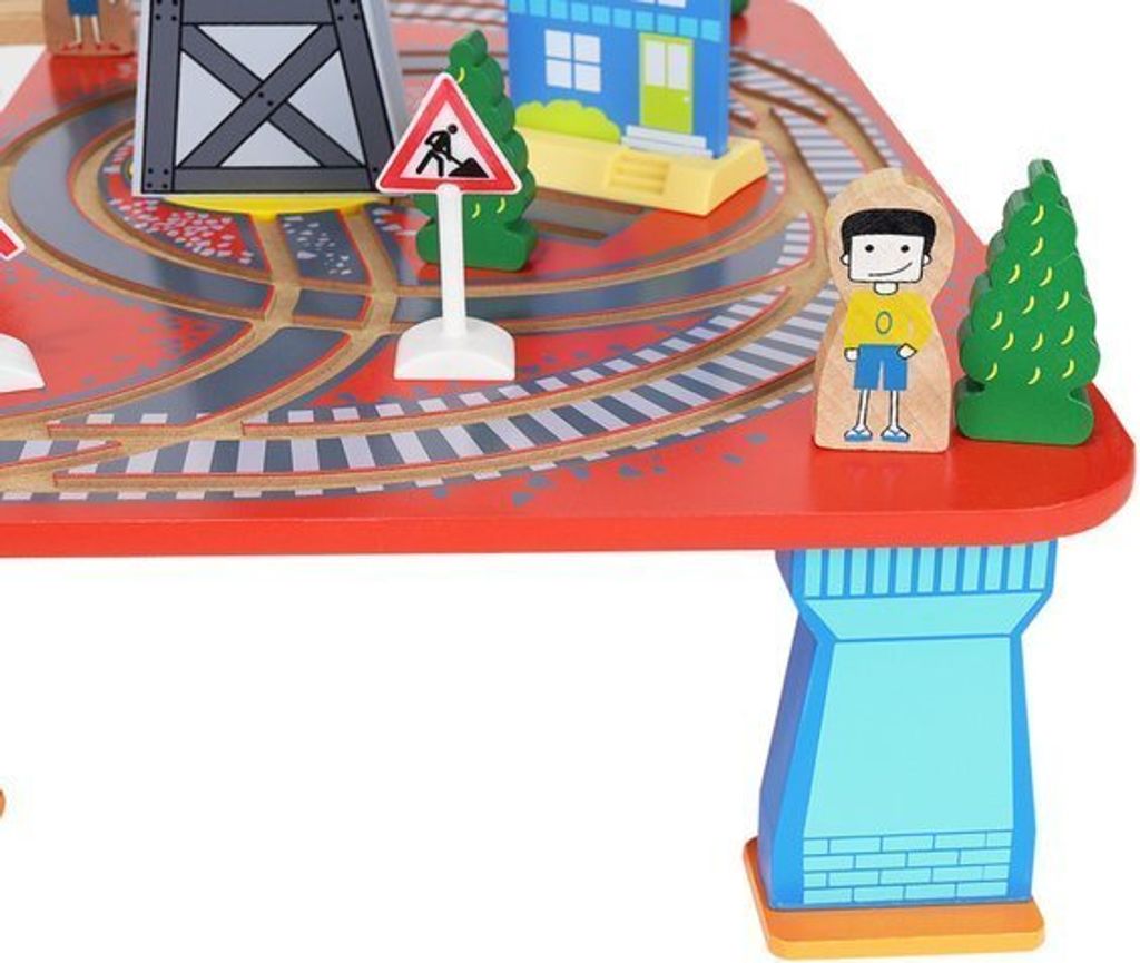 Kruzzel Wooden Railway - batteriebetriebener Zug Produktbild 26