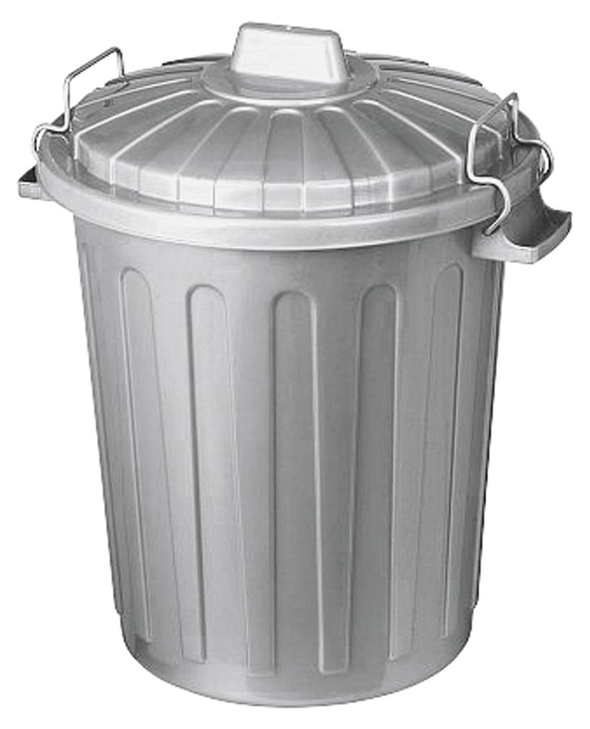 Curver Mini-Oscar-Tonne "S", vers. Farben Farbe: Silber Produktbild 