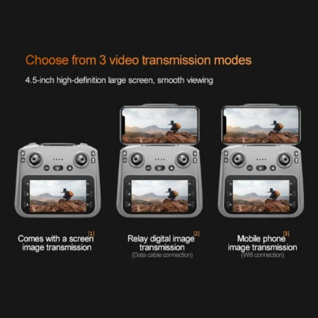 Drone Zimilo avec détection d'obstacles 360 et double caméra 8K 5G - 4