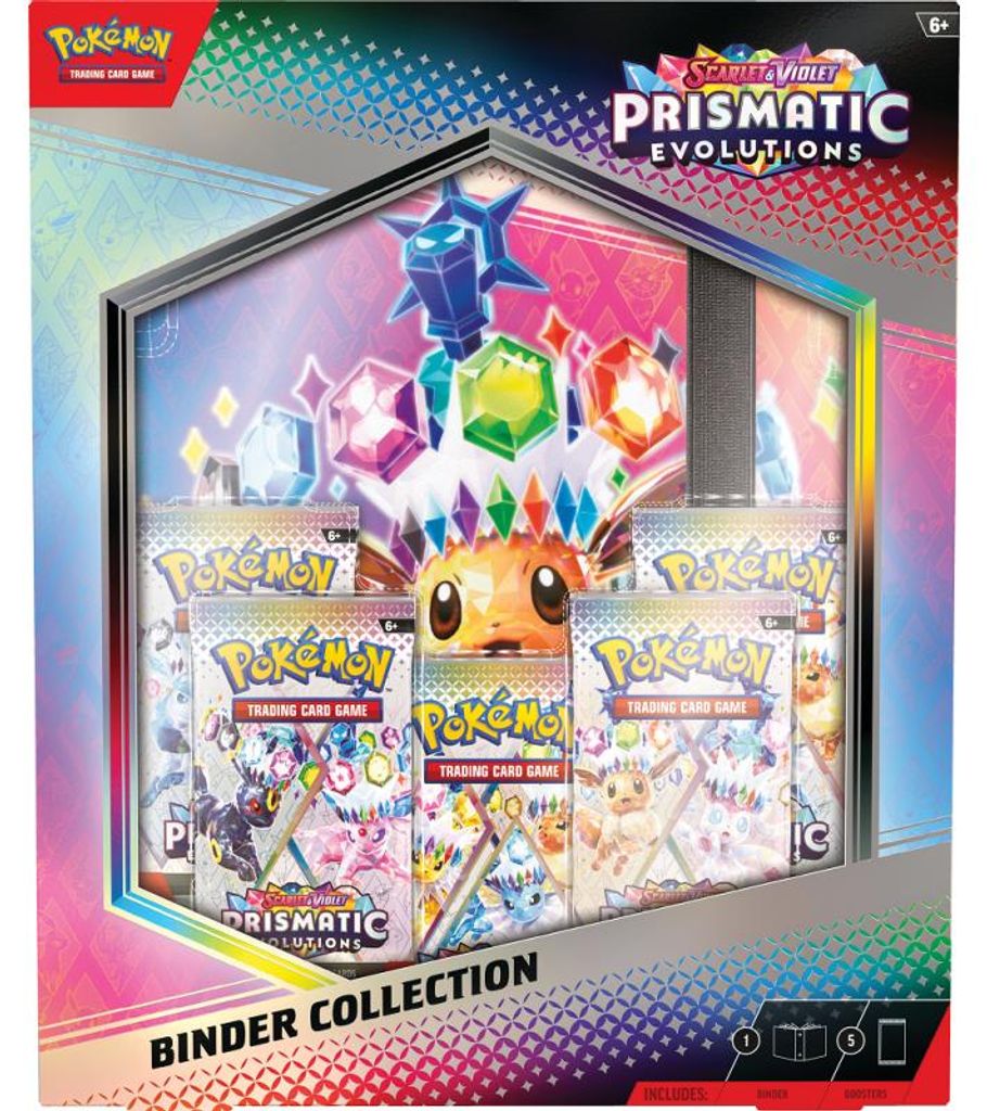 Pokémon TCG : Évolutions Prismatiques – Collection d'albums Image du produit 