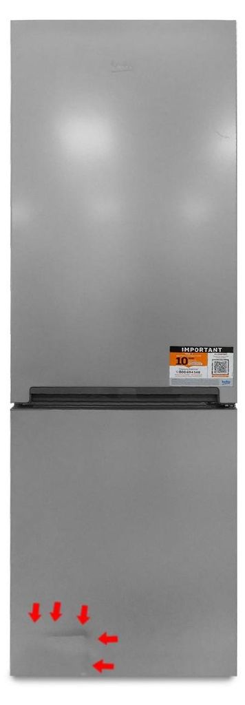 Einzelstück -  - Beko RCSA270K40SN Kühl-Gefrierkombination Produktbild 