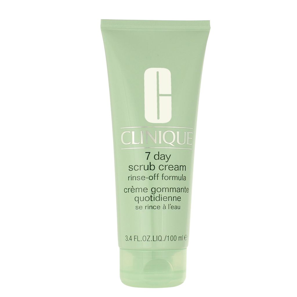 Clinique 7 Day Scrub Cream Rinse-Off Formula, Reinigendes Peeling, Mischhaut, trockene Haut, normale Haut, ölige Haut, Empflindliche Haut, Nasse H...