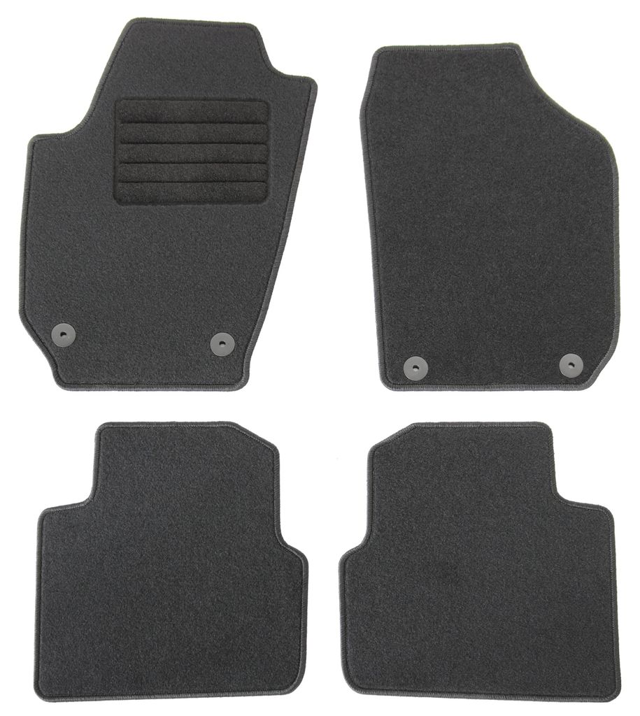 Fußmatten-Set für Skoda Roomster 5J, 09/2006-04/2015, Produktbild 