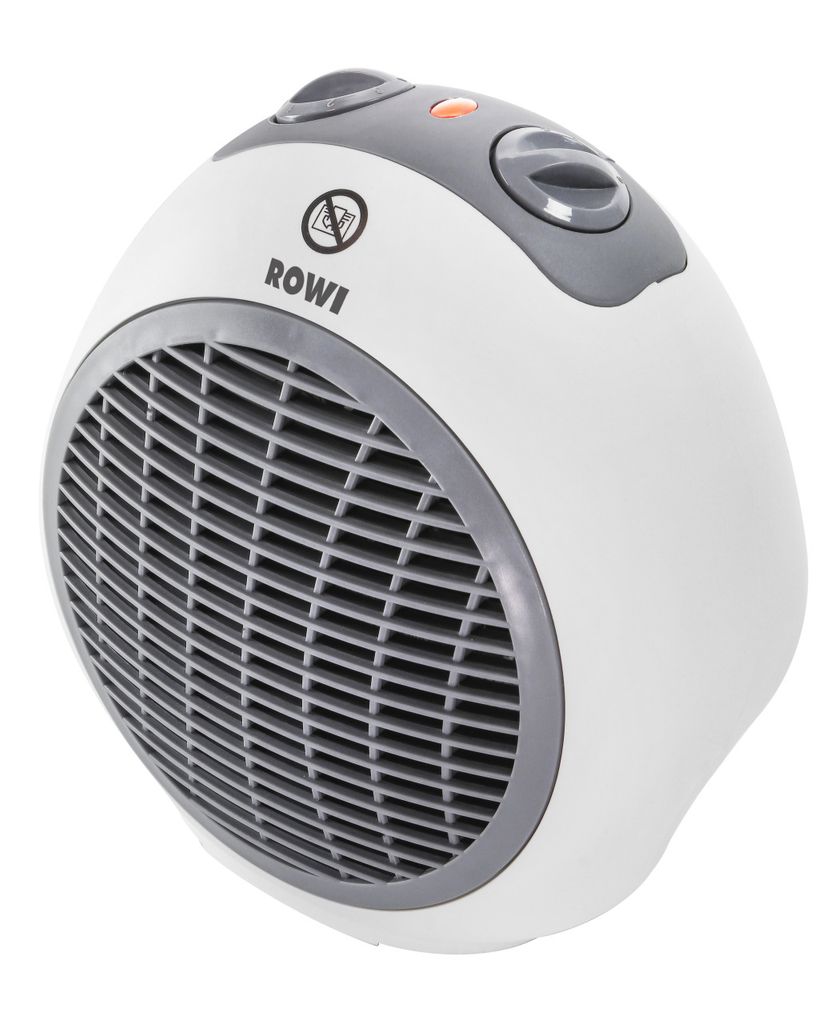 ROWI Heizlüfter 2000 W, mit Kontrollleuchte und Produktbild 