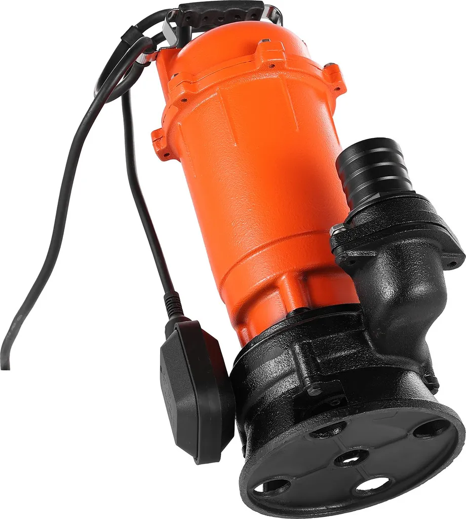 Pompe de Vidage pour Piscine et Étang 1500W 22800l/h Haute Performance