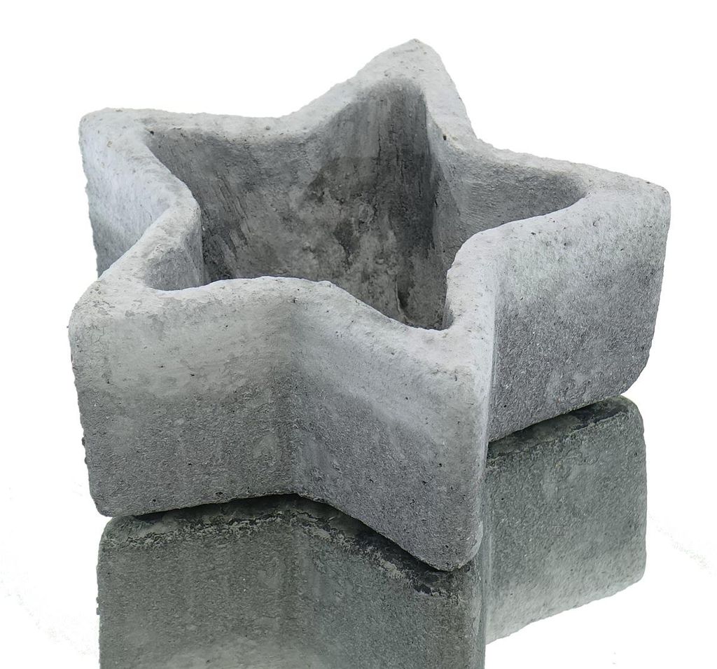 DecoFinder 601-80275.014, Grau, Weiß, Keramik, 14 cm, 60 Produktbild 