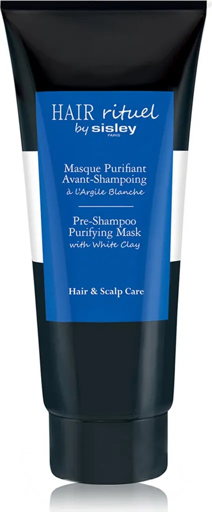 Trattamento Sisley Hair Rituel Maschera Pre-Shampoo Detox Argilla Bianca