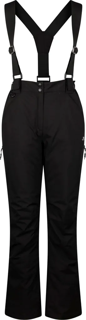 Pantalon de ski pour femme Trespass Jayne XL Noir idéal pour la piste