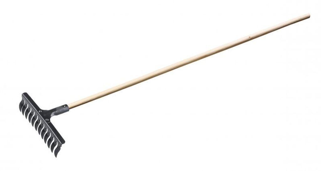 Levior Hrábě vertikutační 16z s násadou 160cm Obrázek produktu 
