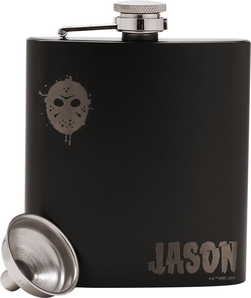 Friday 13Th - Jason & Mask - Kolba Biodrowa 6Oz + Lejek