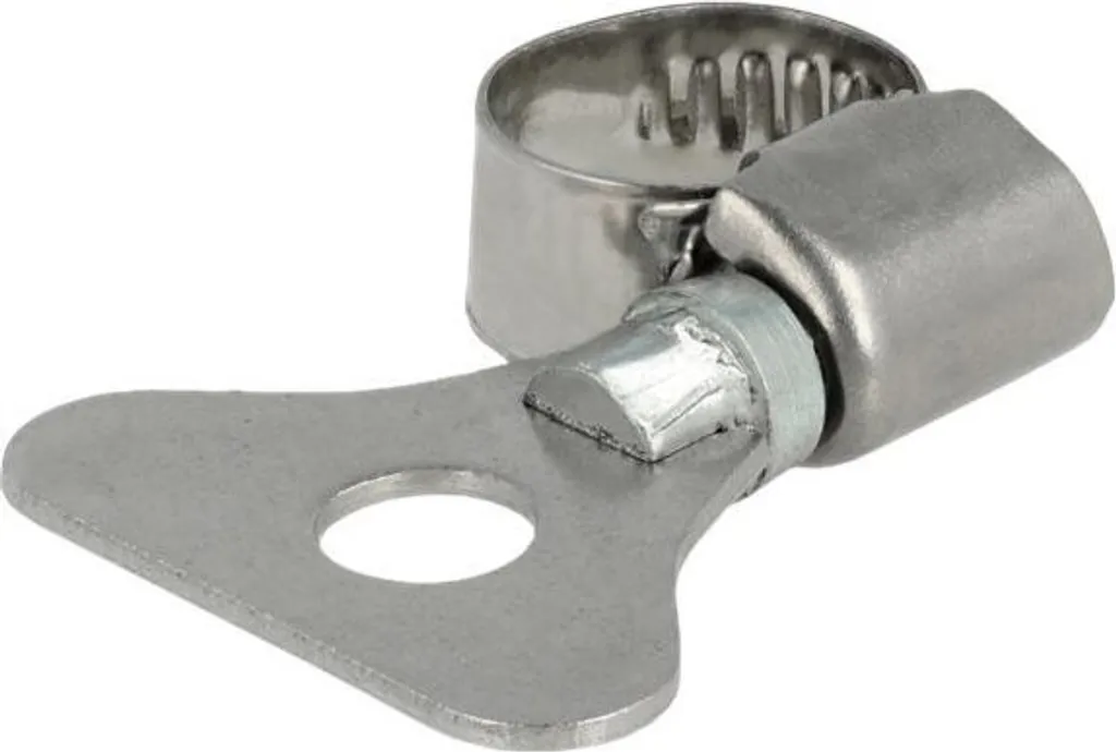 Collier de Serrage à Vis Papillon 8-12mm Métal Robuste - Pack de 10