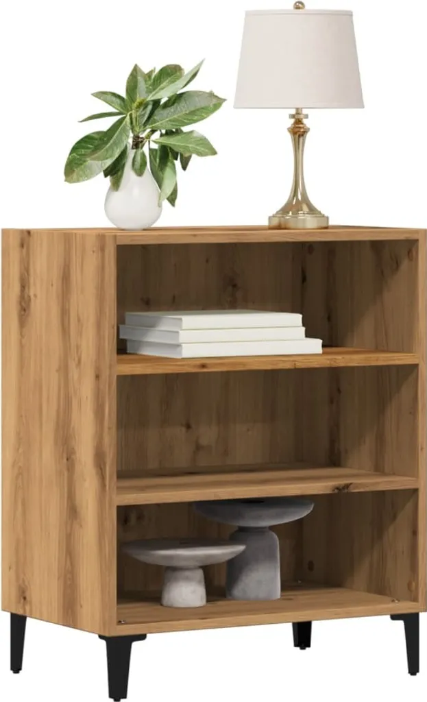 Credenza Artisan Rovere Massiccio 57x35x70 cm - Mobile Design Robusto