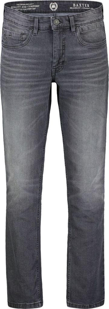 Lerros - Herren 5-Pocket-Denimstyle in Used-Optik (2009361), Größe:W38, Länge:L32, Farbe:Black used (265)