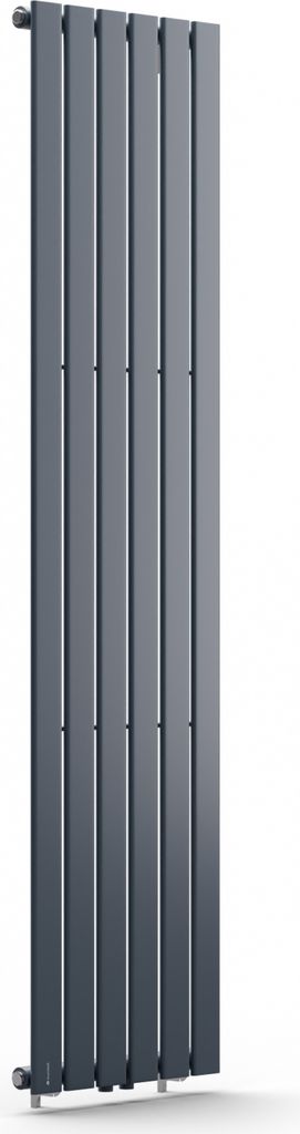 Blumfeldt Badheizkörper, Design Heizkörper Flach, Sparsamer Flachheizkörper Vertikal, 1420 Watt Warmwasser Wandheizkörper für Badezimmer & Woh...