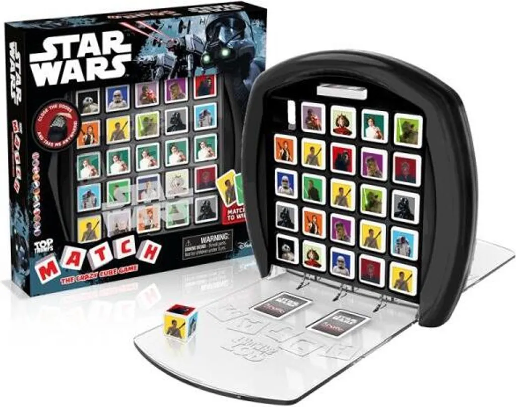Jeu Star Wars Match - Ne perdez plus vos pièces avec la Mallette Blanche - 6