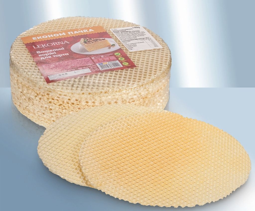 Tortenböden - Waffelblätter 140g Lekorna Produktbild 