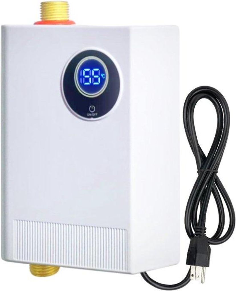 Elektrický průtokový ohřívač vody – 3800 W, kompaktní Obrázek produktu 