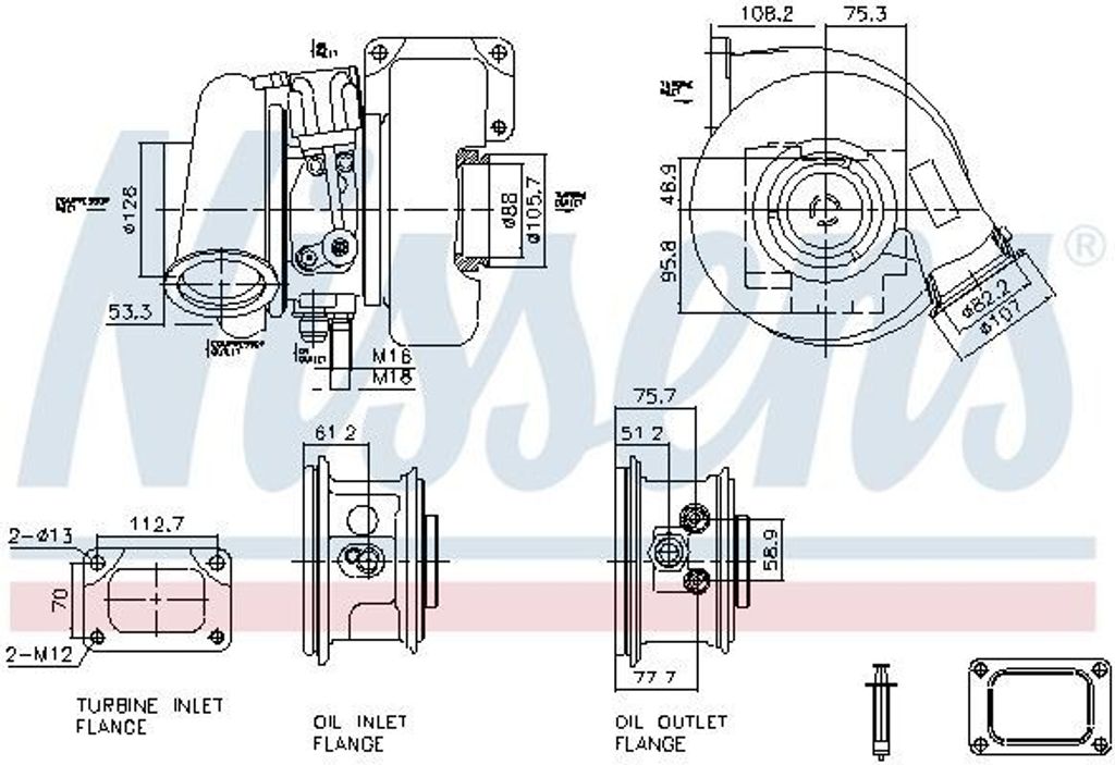 Lader, Aufladung NISSENS 93727