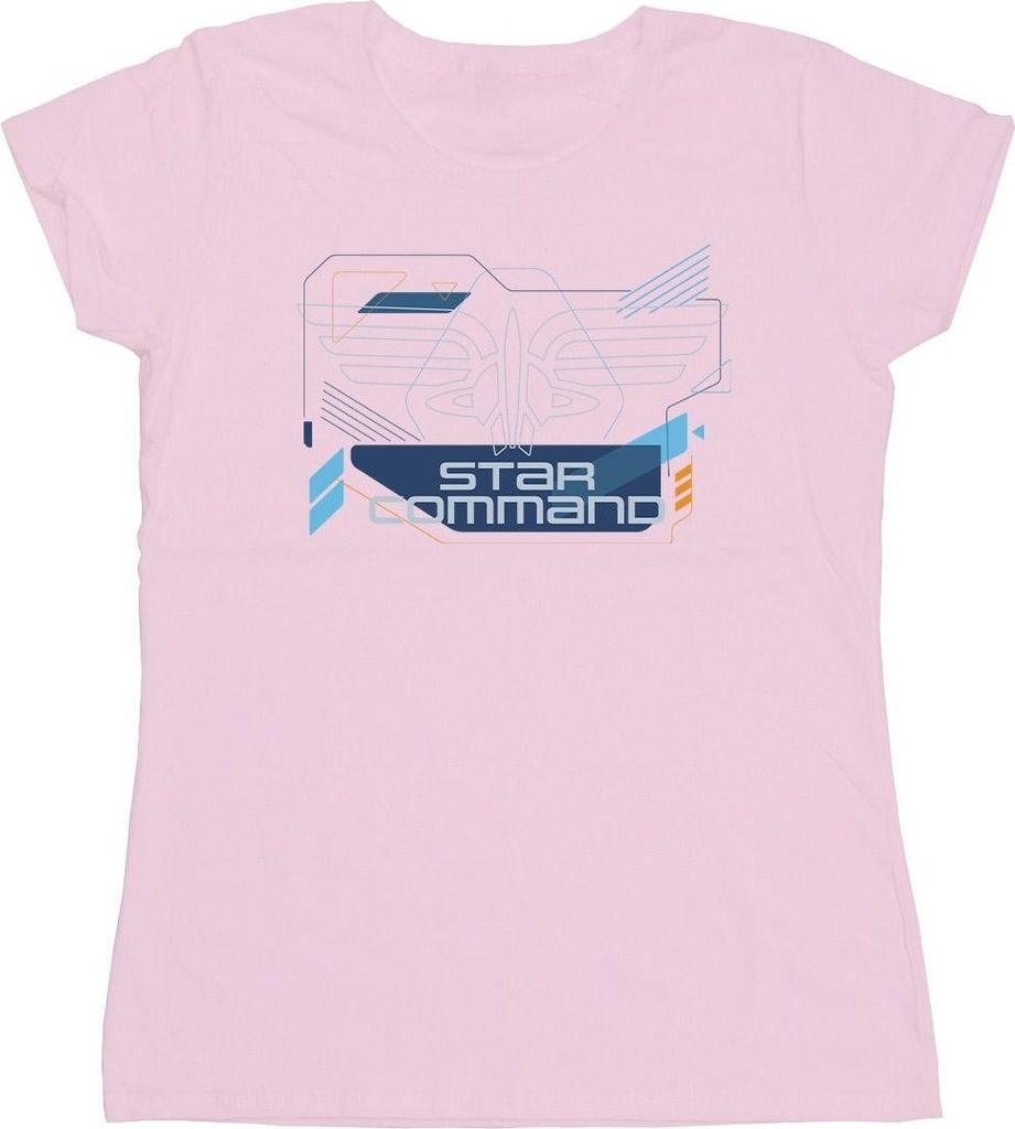Disney - "Lightyear Star Commands" T-Shirt für Damen BI29205 (S) (Babyrosa)