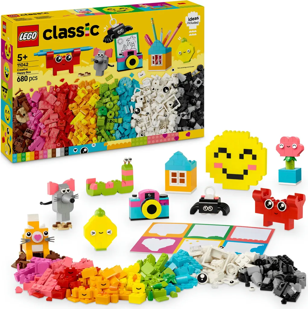 Stimulez l'imagination avec LEGO 11042 Boîte de loisirs créatifs complète