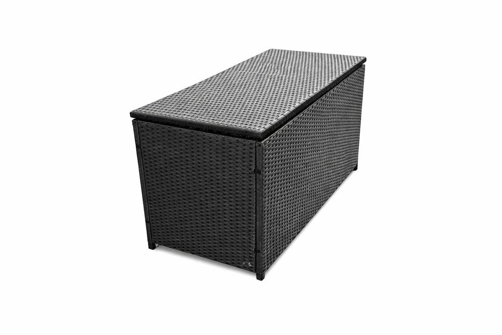 Polyrattan Kissenbox 300L Auflagenbox Gartenbox Balkon