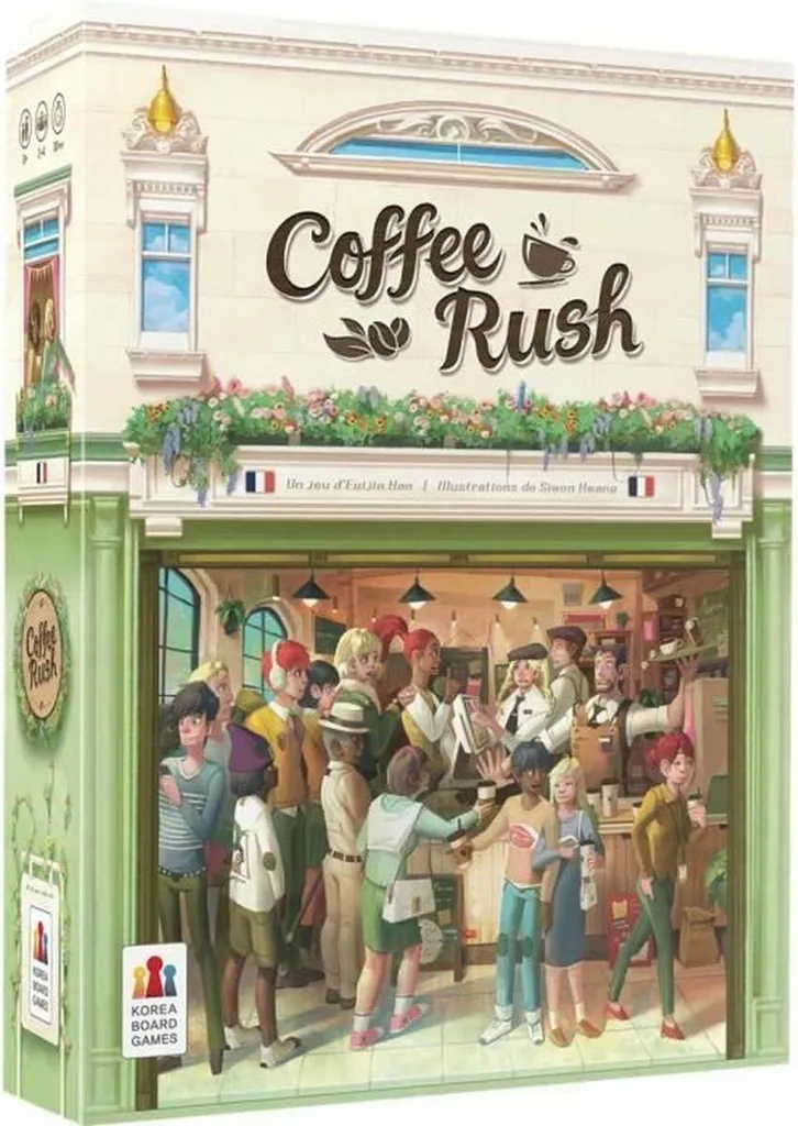 Coffee Rush Jeu d'Ambiance et Rapidité Asmodee - Soirées entre Amis 30min