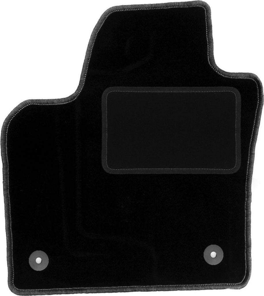 Fahrermatte schwarz für: Volkswagen Polo VI Fließheck (2017)