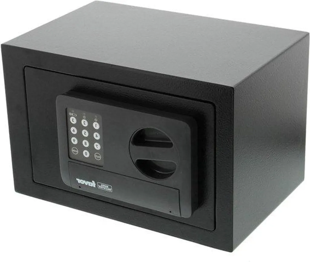 Tiroir de sécurité électronique noir 8,6 L compact avec code numérique