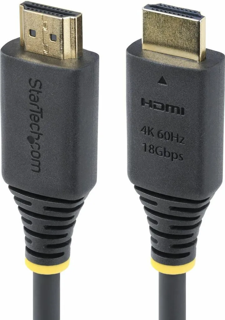 Startech HDMI2-CABLE-4K60-4M: Cavo HDMI 2.0 4 Metri 18Gbps Professional