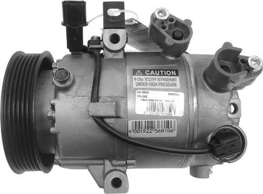 Compresseur de Clim Automobile Airstal 10-3850 avec Poulie de Courroie