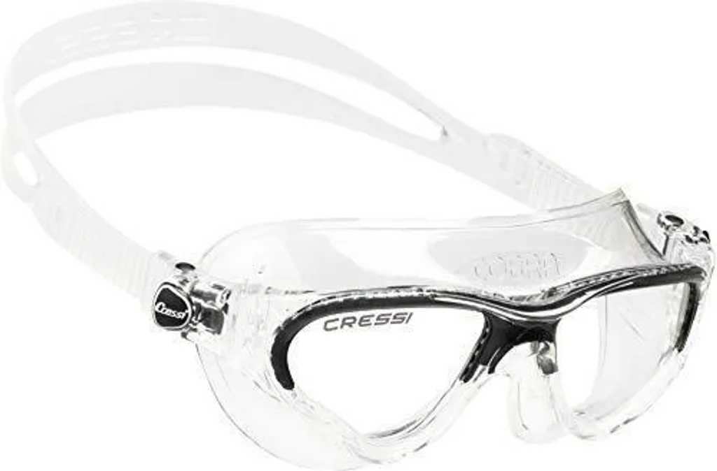 Lunettes de Natation Type Masque Cressi Cobra Confort Noir et Clair