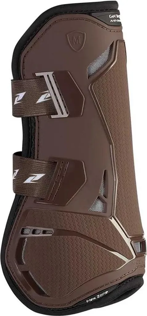 Zandona Carbon Pro Bottes de Tendons Marron Taille L pour Cheval de Sport