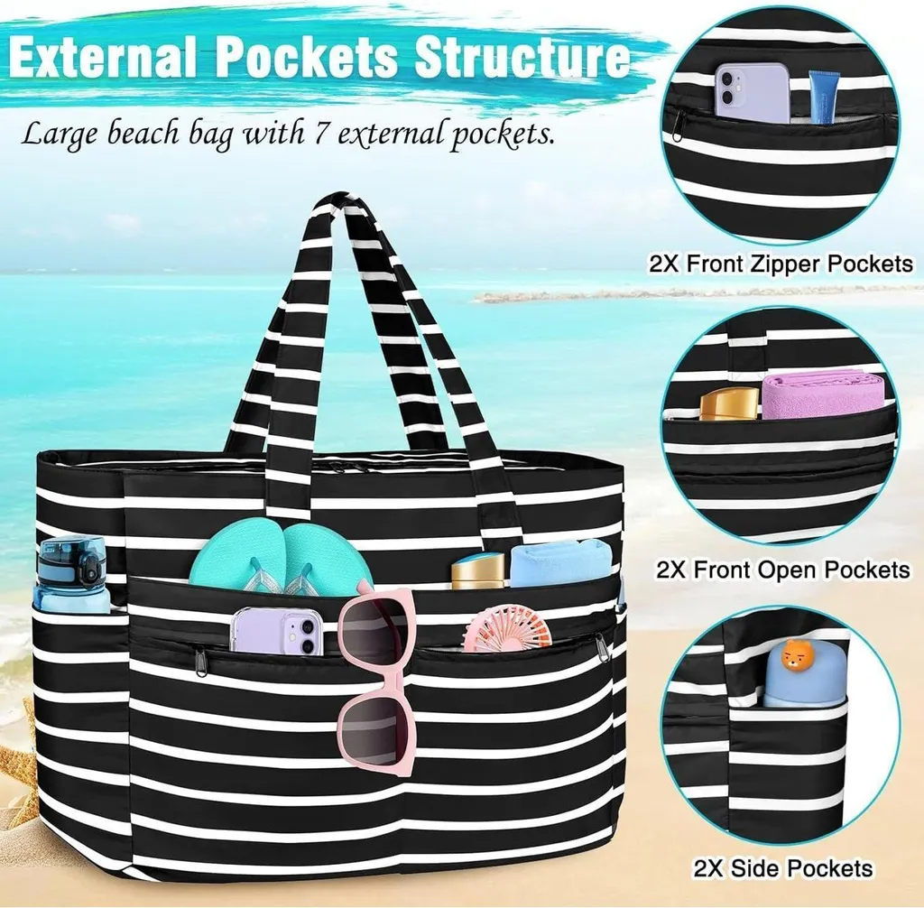 Borsa da Viaggio WACCET XXL: Leggera, Impermeabile e Pieghevole - 5