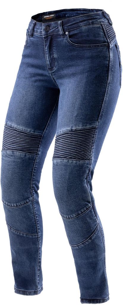 Rebelhorn Agness 2 Damen Motorrad Jeans, blau verwaschen, 26/30