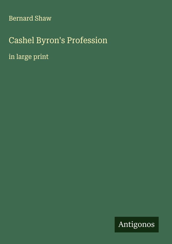 Cashel Byron's Beruf