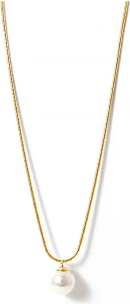 Pendentif Femme Majorica 09188.01.1.N42.000.1 Collier Perle Blanche