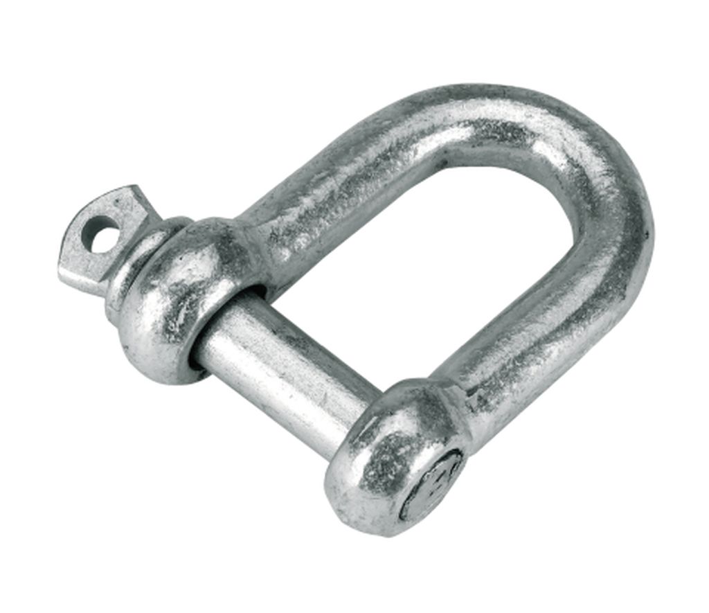 Kerbl Schäkel ger.,1/4, 6 mm zu 3 St. im Pack