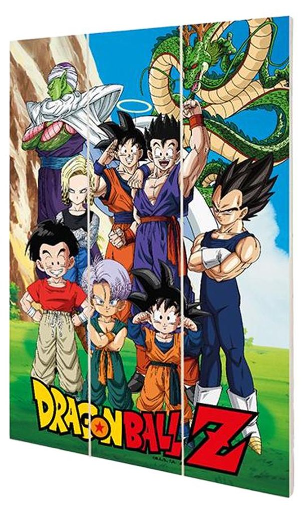 Dragon Ball Z - "Unbreakable Bonds" bedruckt, Holz CD1163 (Einheitsgröße) (Bunt)