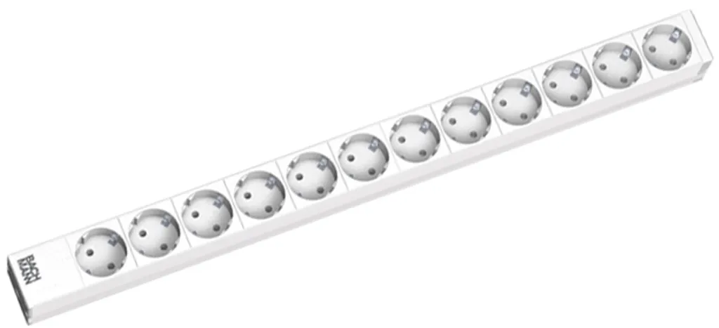 Bachmann - Prolunga (montabile a rack) - 12 connettori di uscita - 0U - Germania (333.413)