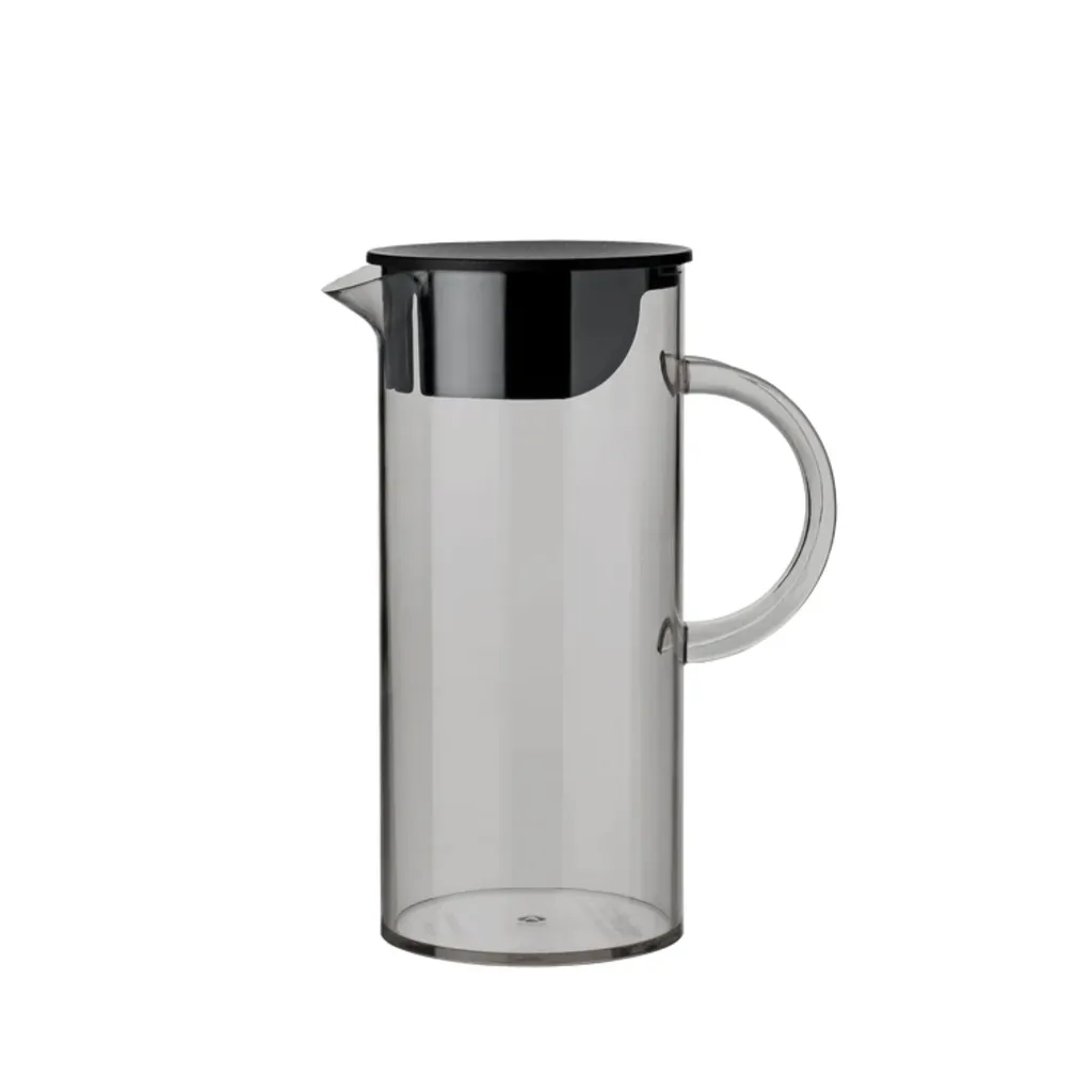 Pichet Stelton EM 1,5 L Smoke avec Couvercle à Bascule Intelligent Pro