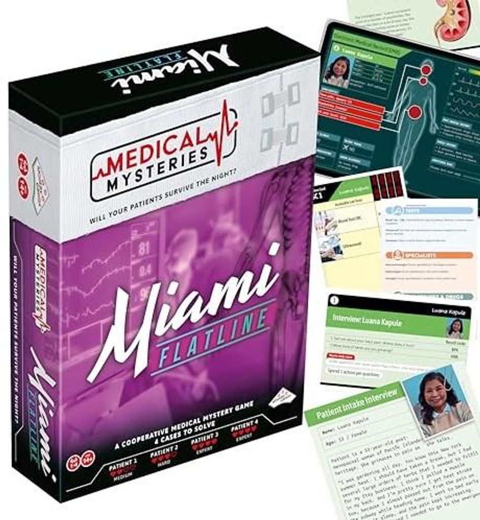 Tomy Vzdělávací hra Medical Mysteries Miami – strategická Obrázek produktu 