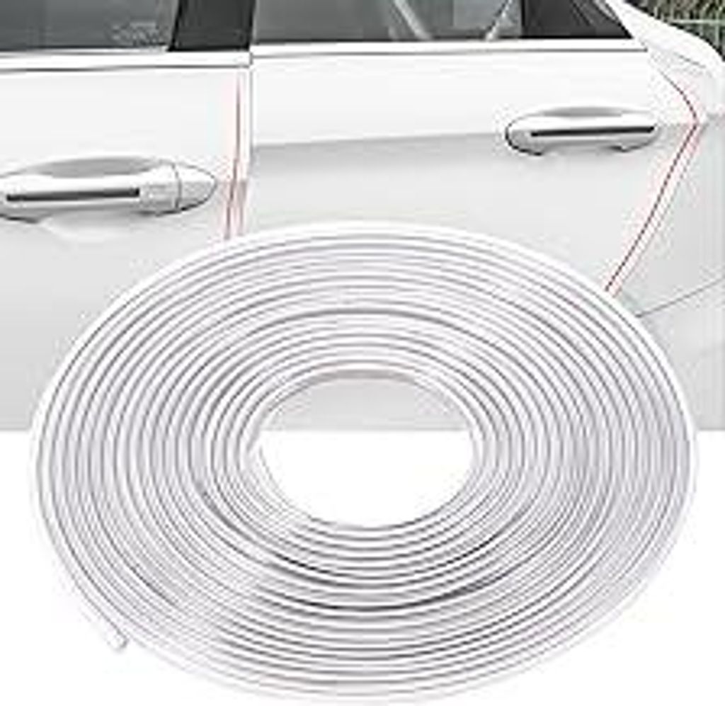 Kantenschutz für Autotüren,Kantenschutz, Gummidichtung, Schutz mit U-Form, Autoschutz, Türkantenschutz, passend für die meisten Autos(Transpare...