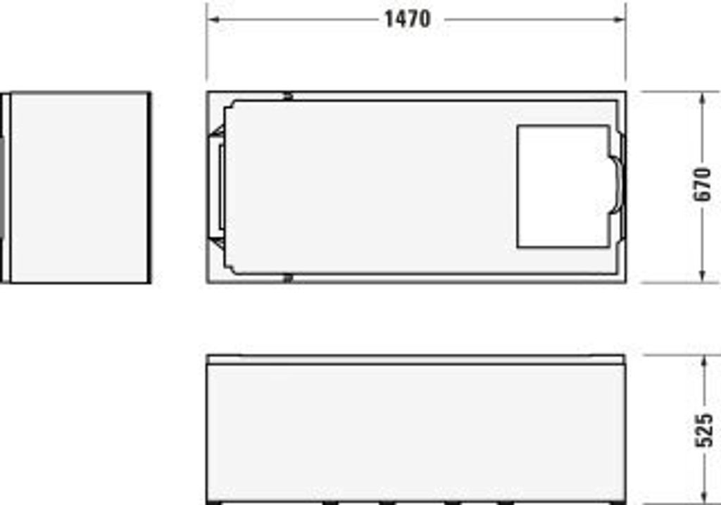 DURAVIT 792439000000000 Wannenträger f.#700487 Duravit 792439000000000 No.1