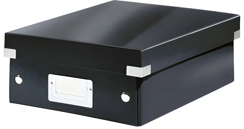 Organisateur de Bureau pour Télétravail Leitz Click & Store WOW Noir Petit