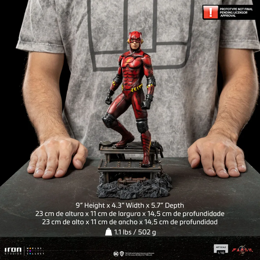Figurine de collection The Flash Movie Art Scale 1/10 DC Comics 23 cm - 3