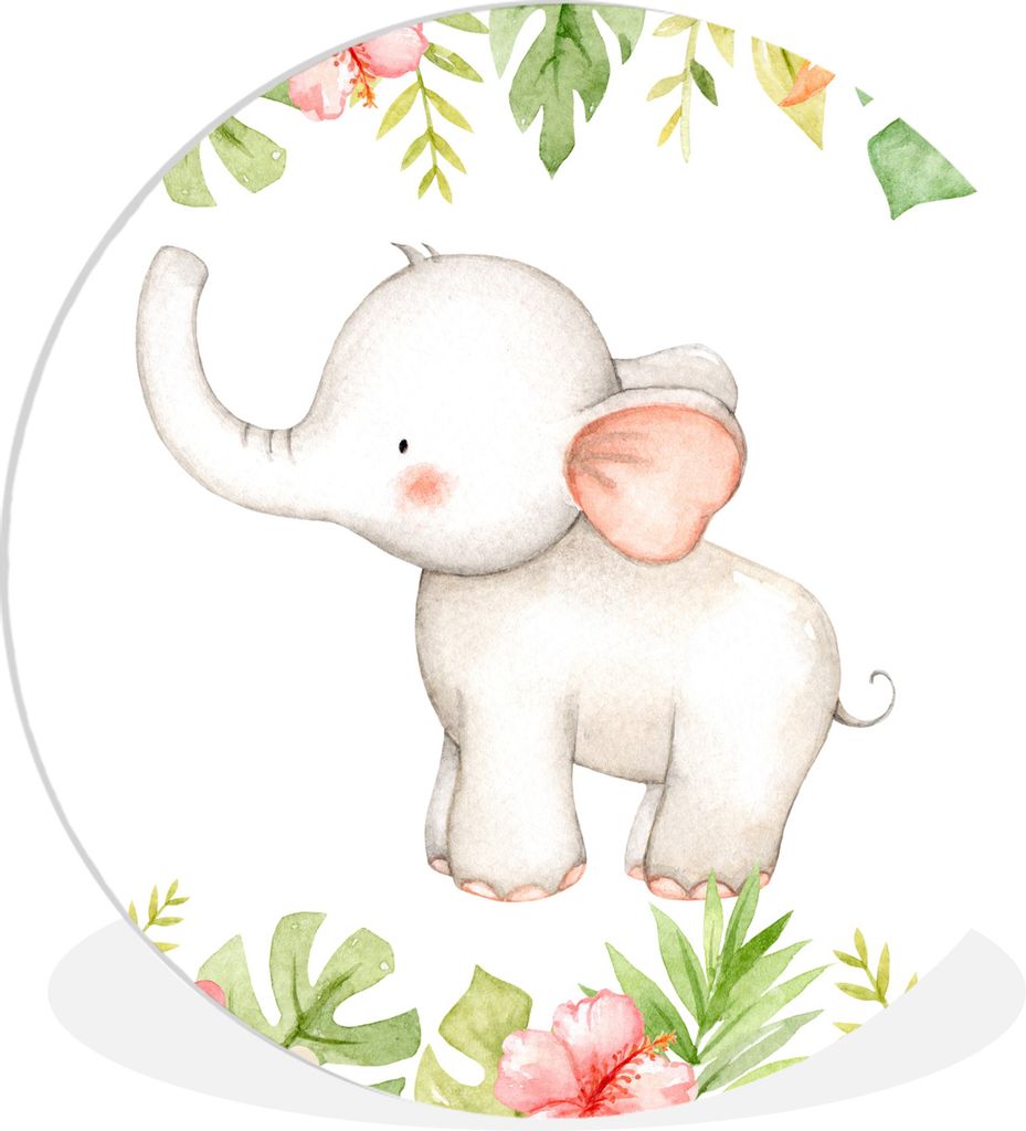 MuchoWow - Wand-Kreis - Wohnzimmer - Bild - Runde - Wanddeko - Dibond - Kunstdrucke