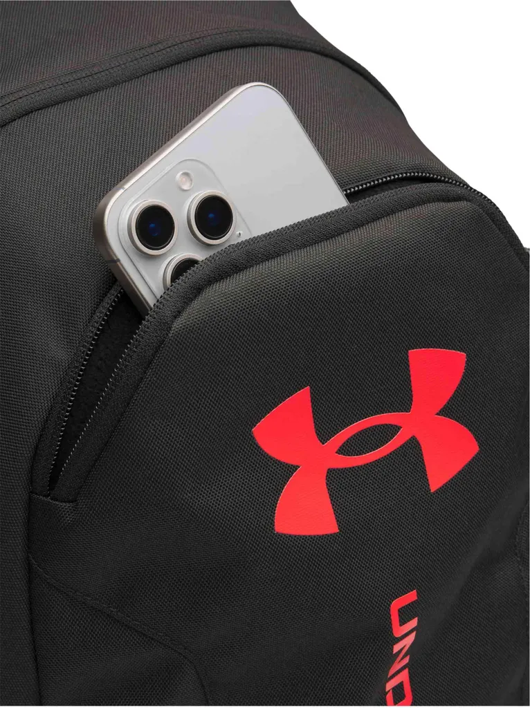 Sac à dos Under Armour Hustle Lite noir idéal pour cours et collège - 5